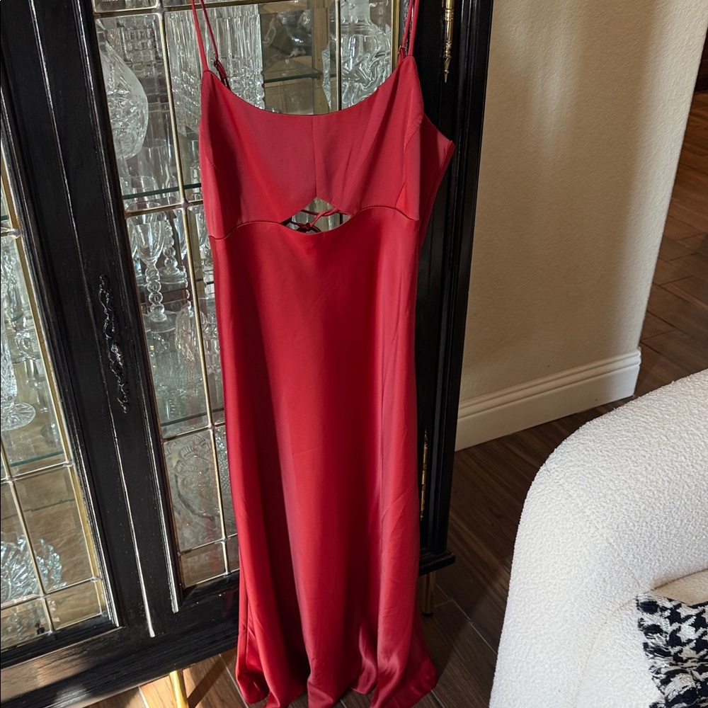 Banana Republic Rust Red Dress